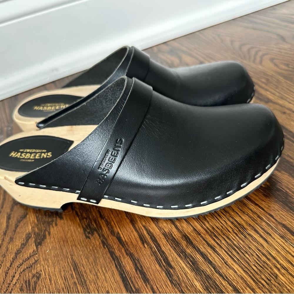 Swedish Hasbeens Husband Clogs